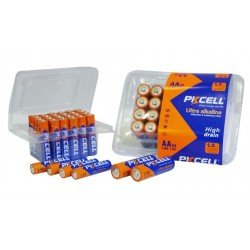 Μπαταρίες Αλκαλικές PKcell Batteries Mignion AAA Ultra Alkaline 24 Pack 1.5V LR03