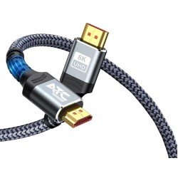 HDMI 2.1V Male To HDMI Male Cable Gold 1.5m 3D ARC 8K 60Hz 48Gbps UHD Καλώδιο Εικόνας