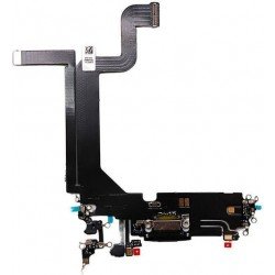 Καλωδιοταινία Φόρτισης Μαύρη iPhone 14 Pro Max OEM Charging Port Flex Black  i14