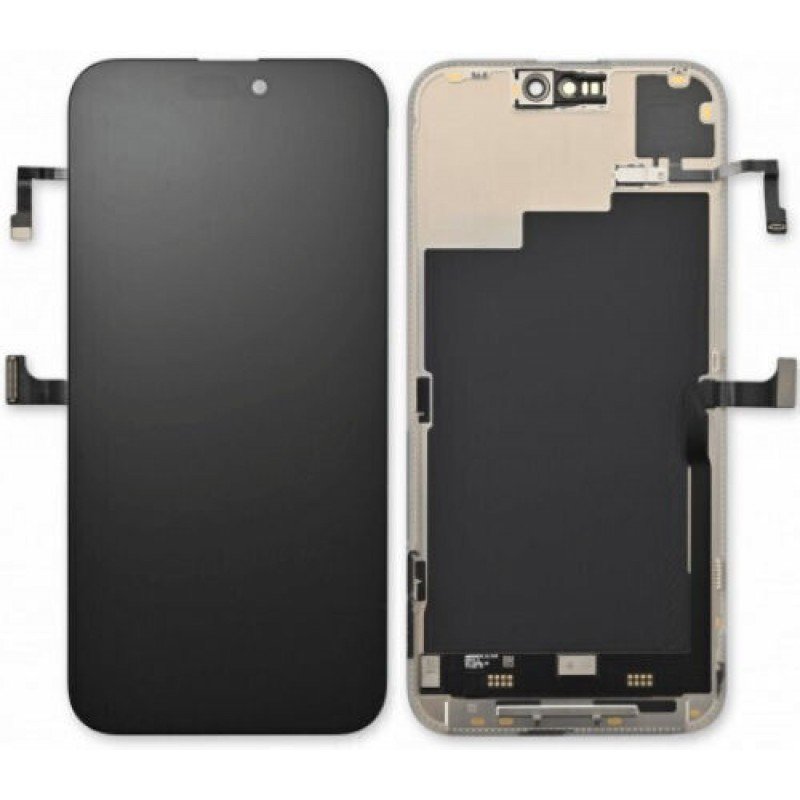 Οθόνη iPhone 15 LCD & Touchscreen Incell JK FHD Changeable IC Black i15