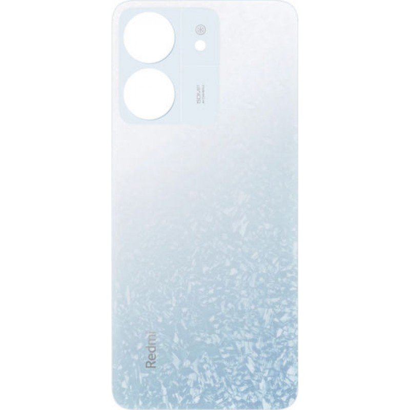 Γνήσιο Καπάκι Μπαταρίας Xiaomi Redmi 13c White Original 1610111001477Α Battery Cover Service Pack