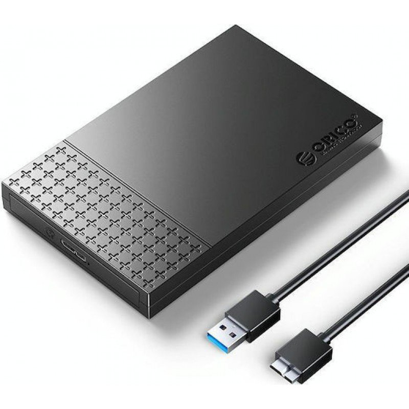 USB 3.0 External Enclosure 2.5 Sata 3 Black Orico 2526U3-V1 Εξωτερική Θήκη Σκληρού