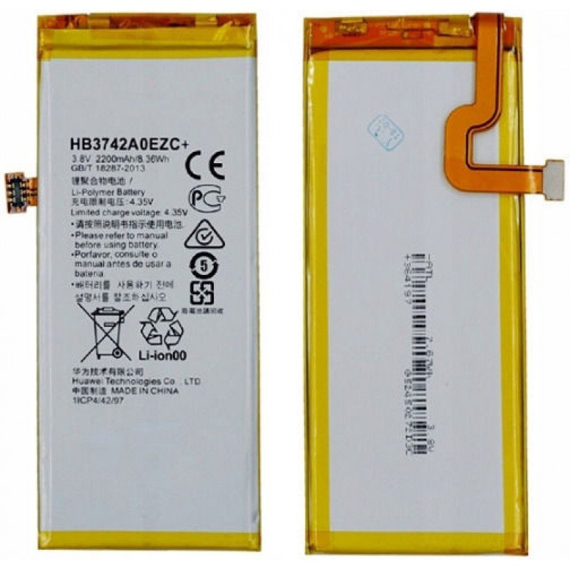 Μπαταρία Huawei Ascend P8 Lite OEM Battery Lion 3.8V 2200 mAh HB3742A0EZC+