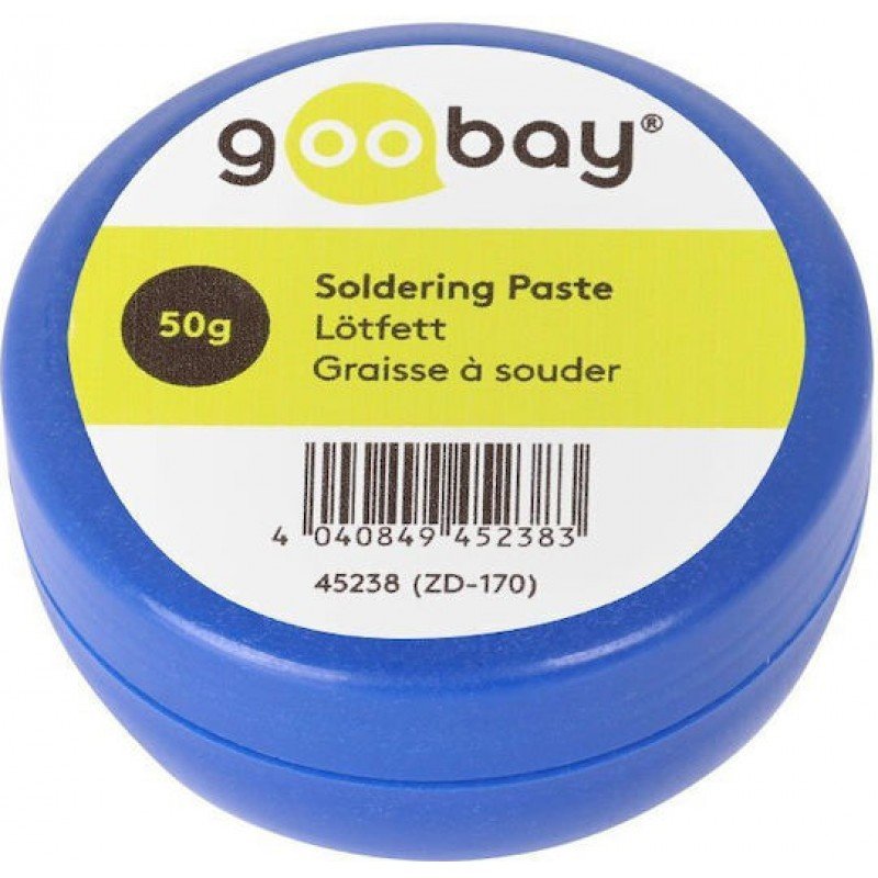Goobay ZD-170 Flux Soldering Paste Creme 50gr 45238 Αλοιφή Κόλλησης Goobay ZD-170 Flux Soldering Paste Creme 50gr 45238 Αλοιφή Κόλλησης