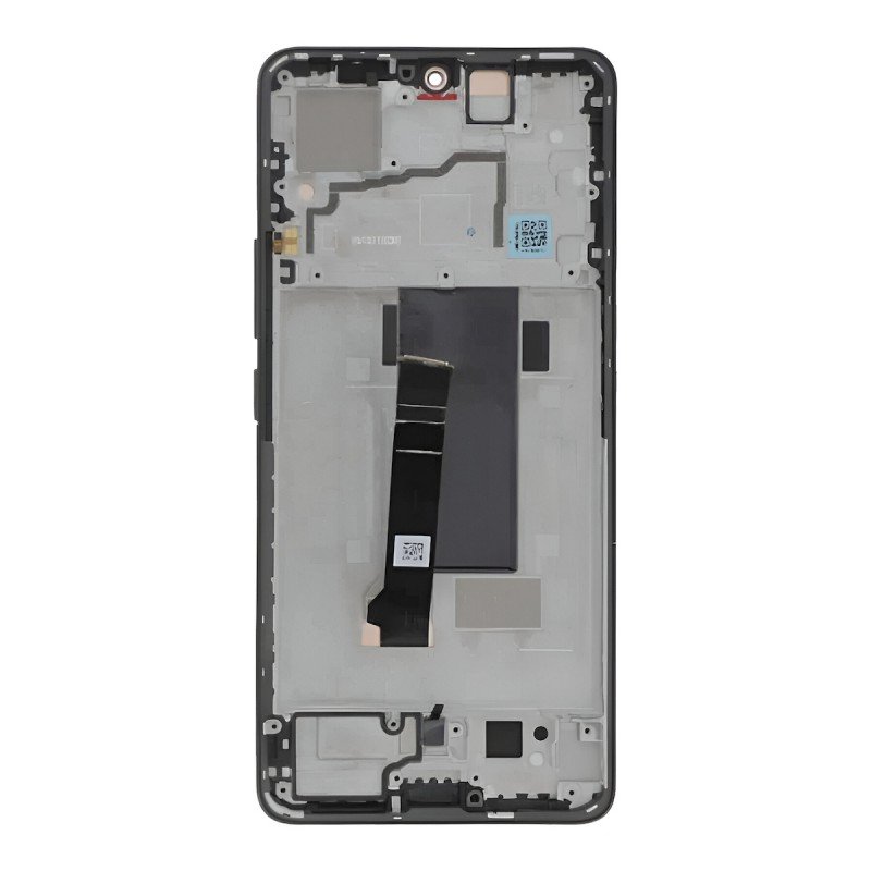 Αυθεντική Οθόνη Xiaomi Redmi Note 13 Pro 5G Original LCD & Touch & Frame Black 5600020N1600 Service Pack