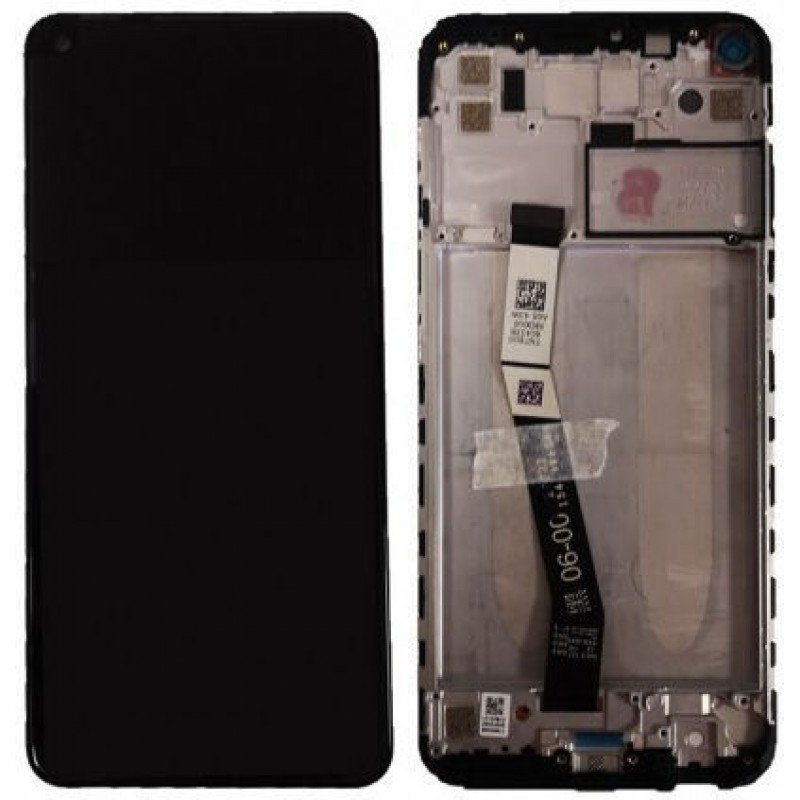 Γνήσια Οθόνη Xiaomi Redmi Note 9 Original LCD & Touch & Frame Gray 560004J15S00 Service Pack