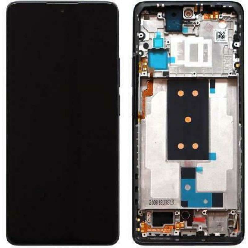 Γνήσια Οθόνη Xiaomi Redmi Note 11T Pro 5G/Note 11T Pro Plus 5G/Poco X4 GT 5G Original LCD & Touchscreen Black 56000E0K3S00 Service Pack