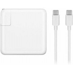 Notebook Charger AC/DC Power Supply 87W White Universal Type C Τροφοδοτικό Φορητού 