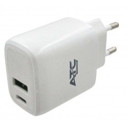 Φορτιστής Πρίζας Quick Power Charger Qualcomm PD+QC 3.0 Type C 5V-12V 20W White ATC-CHF6 Φορτιστής Πρίζας Quick Power Charger Qualcomm PD+QC 3.0 Type C 5V-12V 20W White ATC-CHF6