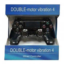Joypad Double Motor 4 Vibration Controller Black PS4 Joypad Double Motor 4 Vibration Controller Black PS4