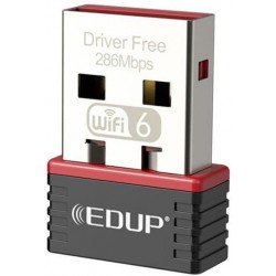 WiFi USB A 2.0 Mini Adapter 300Mbps Edup EP-AX300 Ασύρματη Κάρτα Δικτύου WiFi USB A 2.0 Mini Adapter 300Mbps Edup EP-AX300 Ασύρματη Κάρτα Δικτύου
