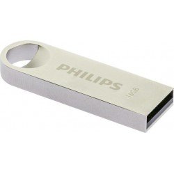 16GB USB 2.0 Stick Flash Drive Silver Philips Moon FM16FD16B/00 Στικάκι 16GB USB 2.0 Stick Flash Drive Silver Philips Moon FM16FD16B/00 Στικάκι