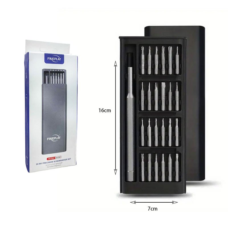 Precision Screwdriver 24 Bits Set Fineplay FP-P241 Εργαλεία & Κατσαβίδια Precision Screwdriver 24 Bits Set Fineplay FP-P241 Εργαλεία & Κατσαβίδια
