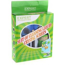 Σετ Καθαρισμού Οθόνης LCD/TFT Υγρό & Πανί Cleaning Set Monitor FTT15-17004