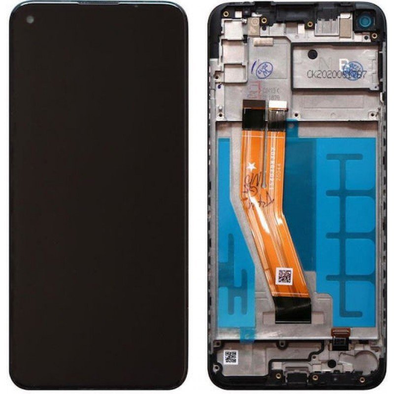 Αυθεντική Οθόνη Samsung Galaxy A11/M11 SM-A115/M115 Original LCD & Touch & Frame Black GH81-18736A Service Pack Αυθεντική Οθόνη Samsung Galaxy A11/M11 SM-A115/M115 Original LCD & Touch & Frame Black GH81-18736A Service Pack