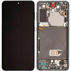 Γνήσια Οθόνη Samsung Galaxy S21 5G SM-G991 GH82-27255A Original LCD & Touch & Frame Gray Service Pack