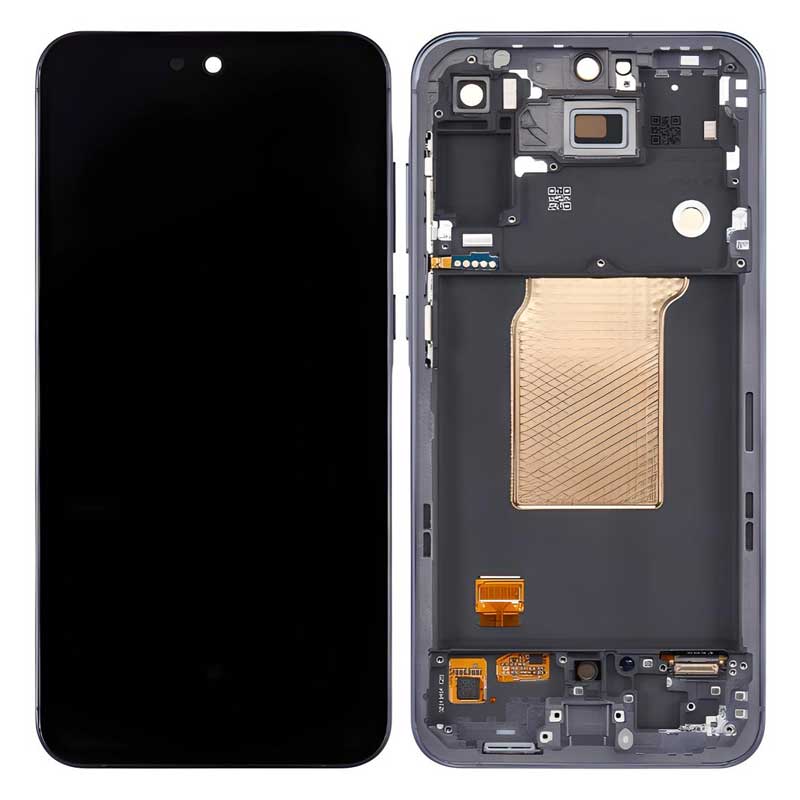 Οθόνη Samsung Galaxy A55 5G SM-A556 OEM LCD & Touch & Frame Black