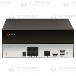 Δικτυακό Καταγραφικό NVR 1080N HD 5Υβριδικό Xvision HV-2109NCN Hybrid 12Mpx 9 IP Channels Δικτυακό Καταγραφικό NVR 1080N HD 5Υβριδικό Xvision HV-2109NCN Hybrid 12Mpx 9 IP Channels