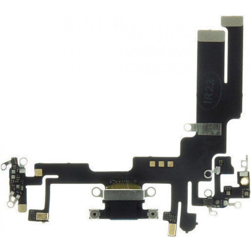 Καλωδιοταινία Φόρτισης Μαύρη iPhone 14 OEM Charging Port Flex Black  i14