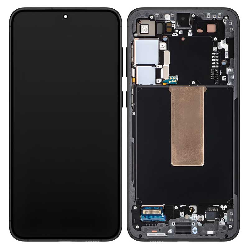 Αυθεντική Οθόνη Samsung Galaxy S23 Plus 5G SM-S916 GH82-30476E Original LCD & Touch & Frame Cream Service Pack