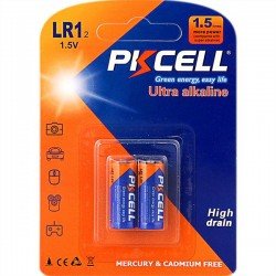 Αλκαλική Μπαταρία Pkcell Battery LR1-2B AM5 E90 N Super Alkaline 1.5V Αλκαλική Μπαταρία Pkcell Battery LR1-2B AM5 E90 N Super Alkaline 1.5V