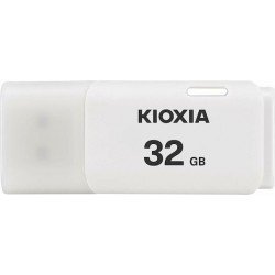 32GB USB 2.0 Stick Flash Drive White Kioxia LU202W032GG4 Στικάκι 32GB USB 2.0 Stick Flash Drive White Kioxia LU202W032GG4 Στικάκι