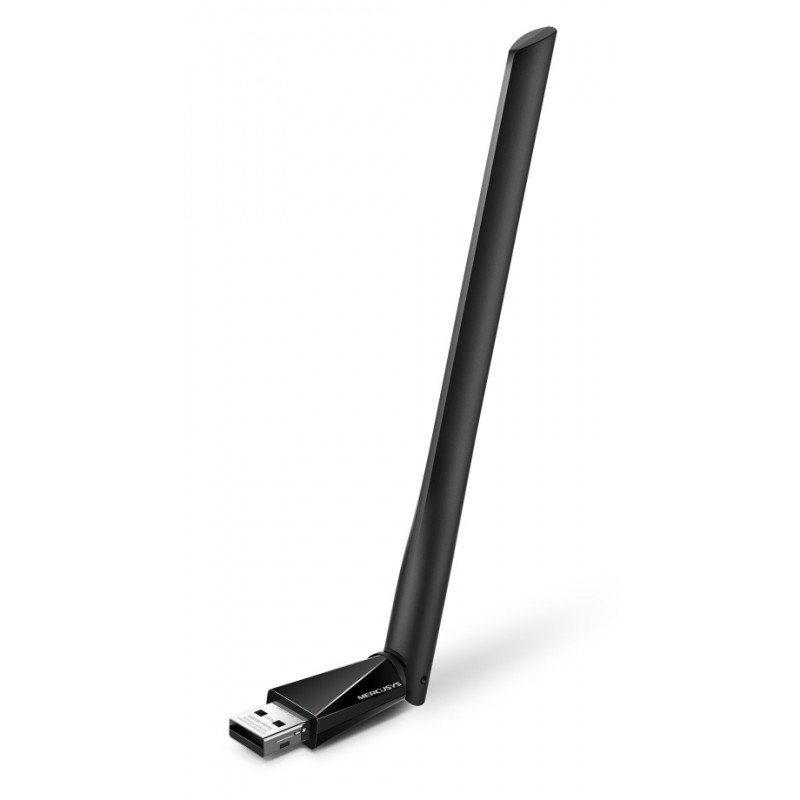Wireless N USB 2.0 Mercusys MA30H Adapter WiFi & 5dBi Antenna Dual Band AC1300Mbps Ασύρματη Κάρτα δικτύου