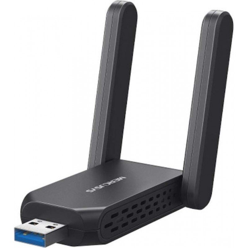 Wireless N USB 3.0 Mercusys MA72XH Adapter WiFi & 2 x 5dBi Antenna Dual Band AC1800Mbps Ασύρματη Κάρτα δικτύου