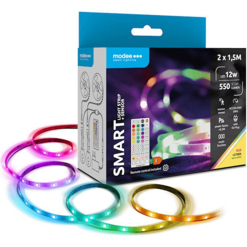 Rebel RGB LED Strip IP65 Λεντοταινία Φωτισμού Έγχρωμη LED0139-2