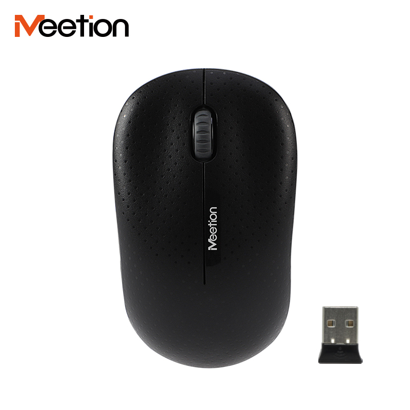Mouse Wireless 2.4G Optical USB Black 1600dpi Meetion R545 Ποντίκι Οπτικό Ασύρματο