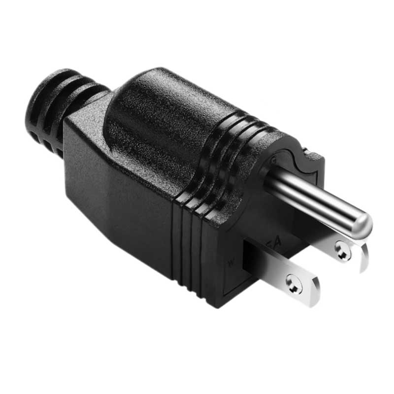 Βύσμα Ρεύματος Αρσενικό 3 Pole 15A 125V US Plug USA NEMA 5-15P