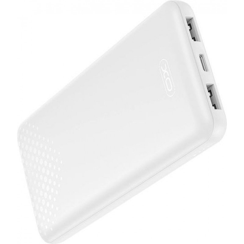 Power Bank Light Display White XO PB312 10000mAh Λευκό
