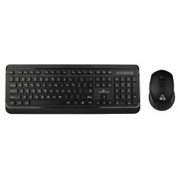 Πληκτρολόγιο Ασύρματο & Ποντίκι Οπτικό Μαύρο Wireless Keyboard & Optical Mouse Black Powertech PT-1060 Πληκτρολόγιο Ασύρματο & Ποντίκι Οπτικό Μαύρο Wireless Keyboard & Optical Mouse Black Powertech PT-1060