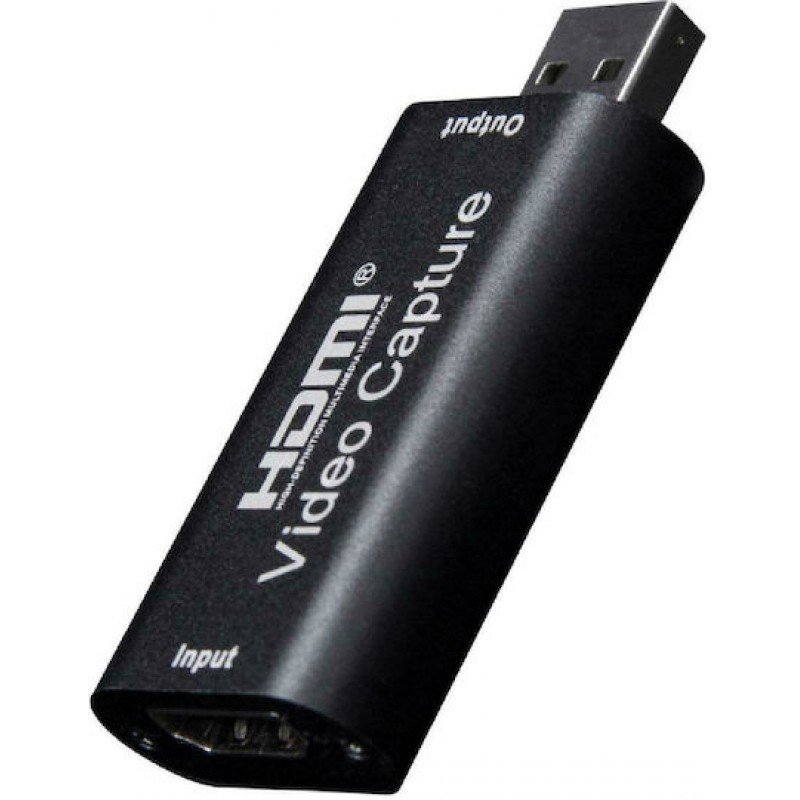 USB 3.0 Male Video Capture Converter Black 0.20m Μετατροπέας Εικόνας PTH-047 UVC02