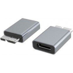 USB A 3.0 Micro Β Male To USB Type C Female PTH-067