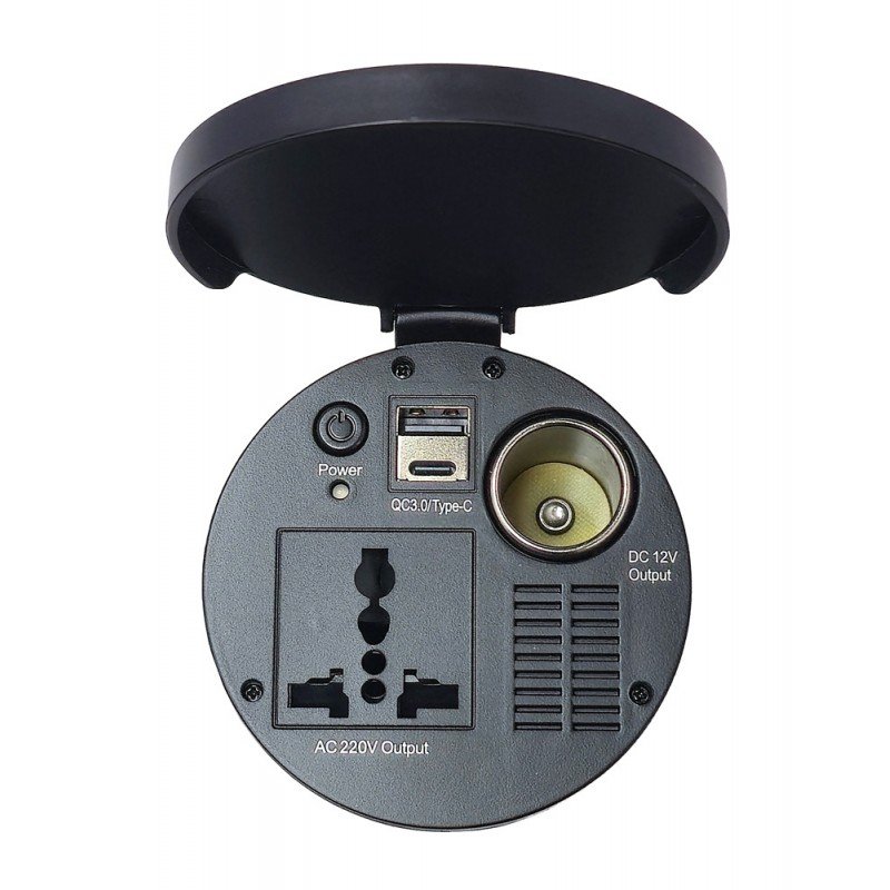 Car Charger 12V DC To 220V AC Inverter Adapter & USB 150W Τροφοδοτικό Αναπτήρα SPS-150-12USB Car Charger 12V DC To 220V AC Inverter Adapter & USB 150W Τροφοδοτικό Αναπτήρα SPS-150-12USB