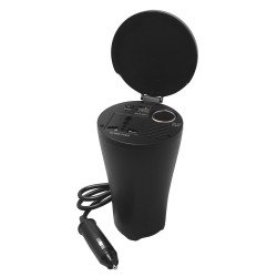 Car Charger 12V DC To 220V AC Inverter Adapter & USB/USB-C 150W PTL-022 Τροφοδοτικό Αναπτήρα 