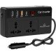 Car Charger 12V DC To 220V AC Inverter Adapter & USB/USB-C 200W PTL-023 Τροφοδοτικό Αναπτήρα