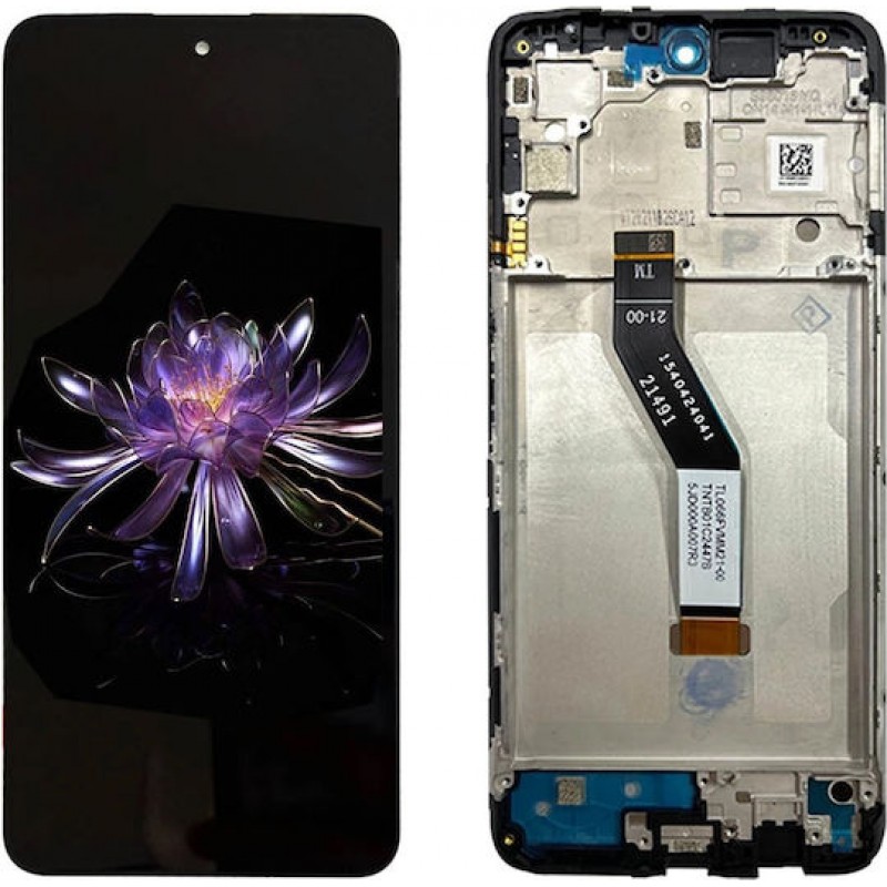 Οθόνη Xiaomi Redmi Note 11 5G/Note 11s 5G/Note 11T 5G/Poco M4 Pro 5G LCD & Touchscreen & Frame Black