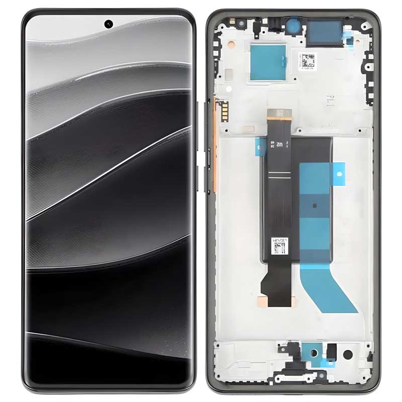 Οθόνη Xiaomi Redmi Note 14 5G Original LCD & Touch & Frame Black