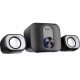 Ηχεία 2.1 15Watt Μαύρα Meetion SP2110 RGB Multimedia USB Bluetooth 5.0 Speaker Set Black