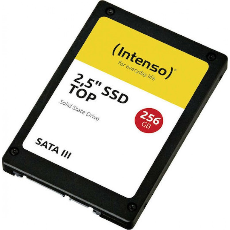 256GB Σκληρός Δίσκος Intenso Top Hard Disk SATA III 2.5 SSD 3812440