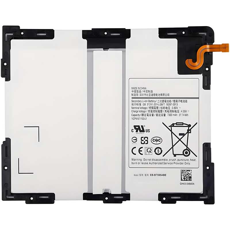 Γνήσια Μπαταρία Samsung Galaxy Tab A 10.5 T590 / T595 Original Battery EB-BT595ABE GH43-04840A Service Pack