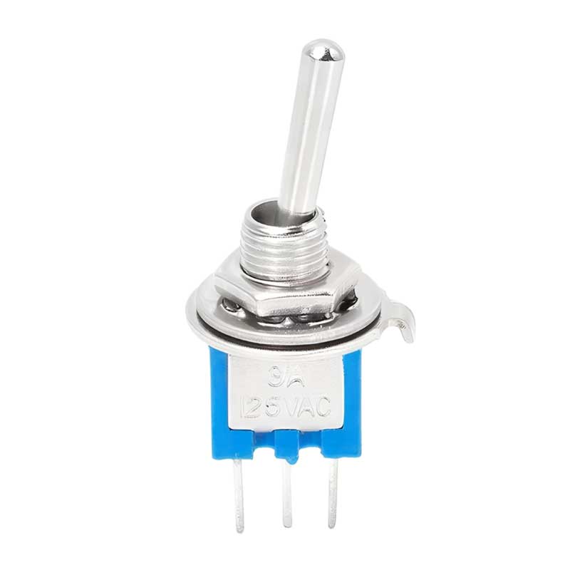 Toggle Switch S.Mini On-On 3P Μικροδιακόπτης Μοχλού S.Mini ON–ON 3 Πόλων