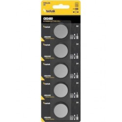 Μπαταρία Λιθίου Technik Lithium Battery CR2450 Premium Quality 3V (5 PACK)