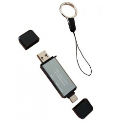 USB A 3.0 & USB C Multi Card Reader Micro SD-TF OTG Aναγνώστης Καρτών