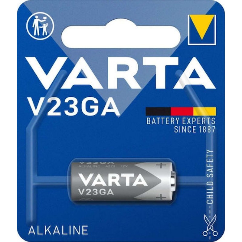 Αλκαλικη Μπαταρία Varta 23A Battery A23 LR23 Ultra Alkaline 12V Pack 1