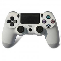 Joypad Double Motor 4 Vibration Controller White PS4 Joypad Double Motor 4 Vibration Controller White PS4
