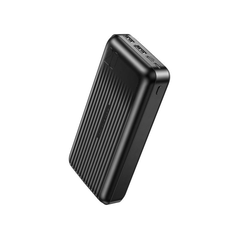 Power Bank Light Display Black XO PB302 20000mAh Μαύρο