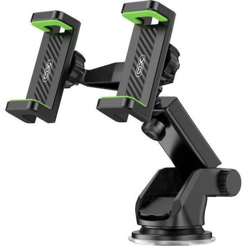 Car Holder Sucker Black Βάση Αυτοκινήτου Κινητών XO-C117